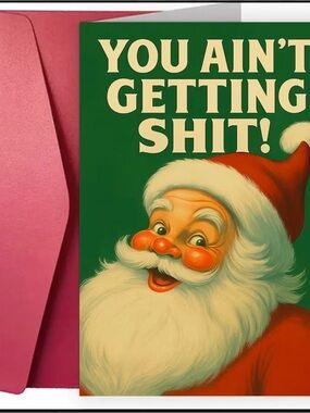Funny Holiday Greeting Card